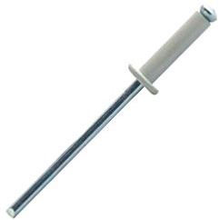 Scell-it - 250 rivets aveugles éclatés alu/acier blanc TP, D. 4.0 x 16 mm - PWD4016 - Scell-it