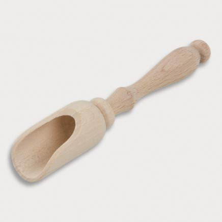 HOFMEISTER® Lot de 10 cuillères doseuses en bois de hêtre 14 cm Pelle pour épices, café, céréales et poudre, dosage, pesée et remplissage en bois de hêtre