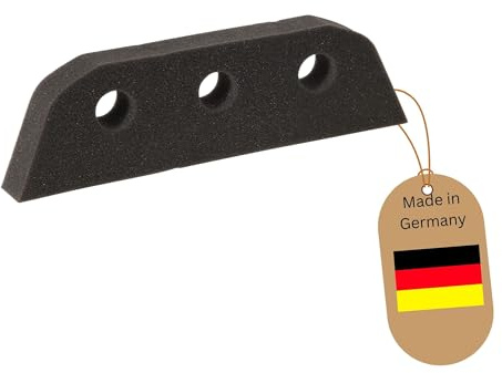Novaliv Schaumstoffbesen Ersatzschwamm Besenkopf Klein Friseurbesen Schwarz Noppenbesen Hundehaarentferner Broom Parkett Besen für Drinnen Teppichbesen Bodenabzieher Haushaltsbesen Wunderbesen