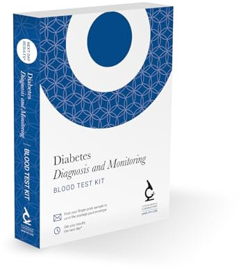 Diabetes Profile | Fingerprick Blood Testing Kit | Check your HbA1c level | Includes doctor's analysis | Next day results