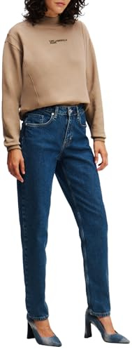 Karl Lagerfeld Jeans, Dam, Mom Denim, Mom Fit, Blå, 2732