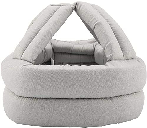 Casco de protección para la Cabeza anticaída, protección para el Sombrero para Personas Mayores, Sombrero Protector Transpirable para Personas Mayores, Sombrero de protección para la Cabeza ajustabl