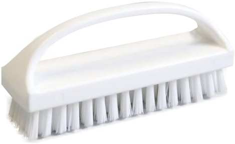 5 Stück Hygoclean Nagelbürste mit Bügel, weiß, L: 12cm, Nagelbürste, Handwaschbürsten, Handbürste