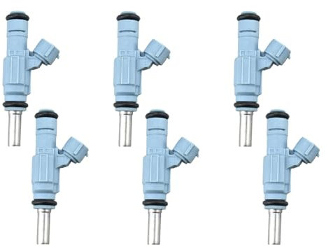 HACKBEPW Für VW Für KÄFER Für Golf Für Sharan Für T&ouareg 2002-2007 Auto-Injektorbaugruppe Düsenadapter Motorkraftstoff Motorinjektor Mit Hoher Impedanz Einspritzdüsen(6)