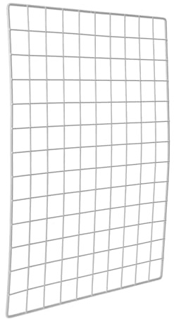 HEALEEP Panel De Rejilla Metálica para Pared Grande 48.5x37.5 Cm De Alambre De Hierro Resistente y Reutilizable Decoración para Fotos Sala, Dormitorio, Oficina y Espacios Infantiles