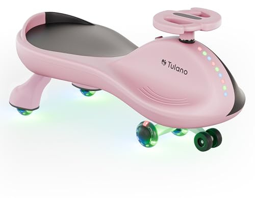 Tulano Focus 35, véhicule à gravité pour Enfants dès 3 Ans, Voiture Porteur sans pédales, Roues LED Lumineuses, Volant Rotatif 360°, siège Ergonomique, Utilisation intérieur et extérieur