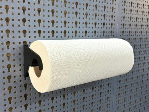 Papier Halter Halterung für Lochwand passend für Küpper Lochwand und Eurolochung 45 mm Eurolochwand - Alle Lochwände - Systemhalter - Lochwand Zubehör