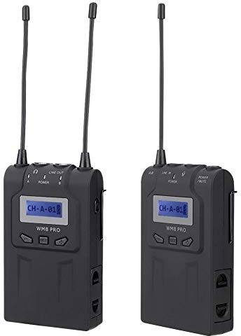 Nikou by-WM8 Pro-K1 - Kit microfono wireless per videocamera ENG