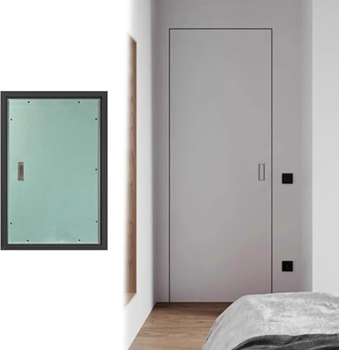 Panneau d'accès verrouillable pour fils dissimulés, extra large pour carreaux et plaques de plâtre, idéal pour portes de cuisine extérieures et plafonds