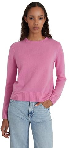 Style & Republic Maglione in cashmere da donna elegante realizzato in 100% cashmere - Il tuo morbido maglione premium in maglia per eleganti momenti autunnali e invernali, rosa caramella, S