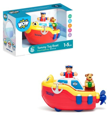 WOW Toys 4000 Tommy Tug Boat Toy, 24