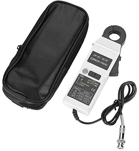 AC/DC Current Clamp Meter Multimeter CP-05+ AC/DC Clamp Current Probe 200KHz 400A for Oscilloscope 4A, 40A, 200A, 200-400A Test Range