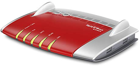 AVM FRITZ!Box 6490 Cable WLAN AC + N Router (DOCSIS-3.0-Kabelmodem für Kabelanschluss, bis 5 GHz VoIP-Telefonanlage, DECT-Basis) (Generalüberholt)