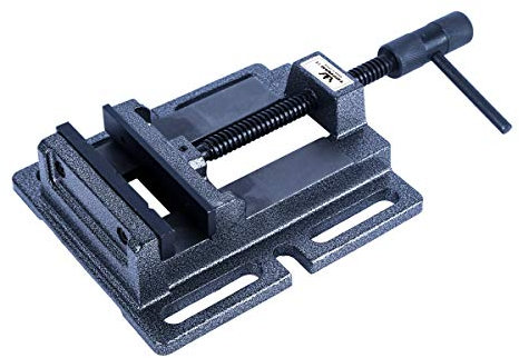 TOPWAY Drill Press Vice 150mm 6 Inch Professional Precision German Type Pillar Bench Drill Vice Clamp for Workshop Milling Machine Machinery Maintenance 403256