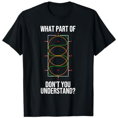 Cool Dressage Design For Men Women Equestrian Eventing Sport T-Shirt