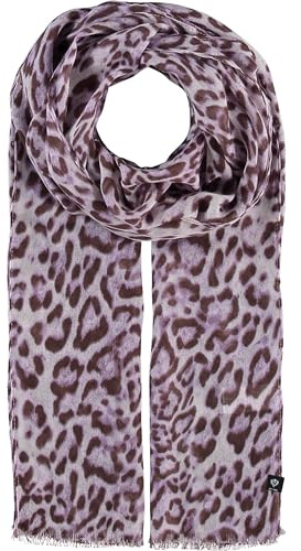 FRAAS Damen Schal mit Animal-Print angenehm weich - Perfekt für den Sommer - 180 x 50 cm - Polyester