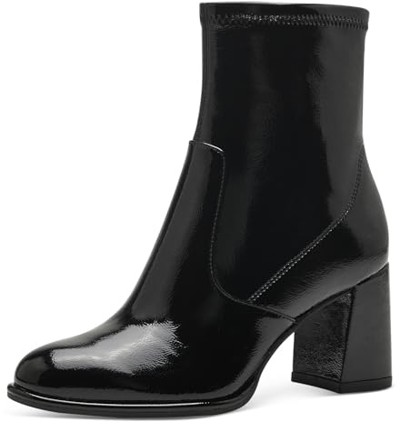 Tamaris Damen Stiefel Vegan schwarz 39