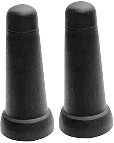 2 Pezzi Copertura Punta Ombrello, Tappi Antiscivolo Per Ombrelli, Accessori Riparazione Ombrelli, Nero, Gomma, Facile Da Installare, Adatto Per Ombrelli Da Passeggio E Da Sole