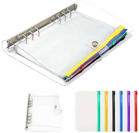 A5 Sticker Organizer Binder Storage Collecting Album for Collecting Stickers, Reusable Sticker Keeper Holder Book with Pockets (Set 1)