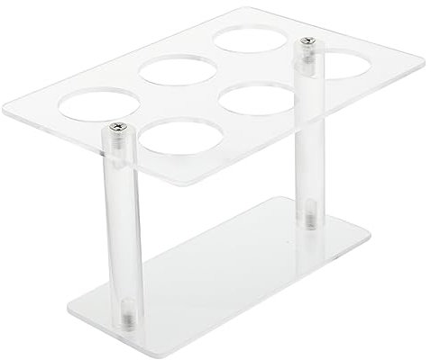 MAGICLULU Acryl-eiscremehalter Mit Löchern Eistütenständer Lagerregal Für Süßigkeitenröhren Präsentationsständer Für Popcorn Und Waffeltüten