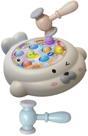Jouet D’attaque de Taupe Éducatif pour Garçon et Filles, 1 Set, Plastique | Design Cartoon, Usage École et Parc, Piles Non Incluses, 3 X Aa Requises