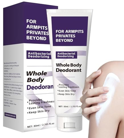 Crema Anti Odore Corpo | Crema Per Il Corpo 150g - Luminosa per Attività Quotidiane Sportive e All'aperto