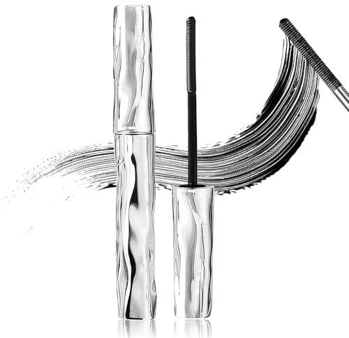 Iron Eye Mascara mit Metallbürste, 2026 Neu Schwarz Wimperntusche für ältere frauen und Junge Frauen, Wasserdicht und Langanhaltend, Schnell Trocknend und Wischfest Tubing Mascara (1PCS)