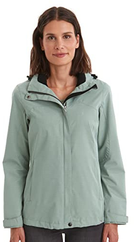 Killtec Inkele Chaqueta Impermeable Cortavientos Inkele con Tejido Técnico para Mujer, Light Rose, 44