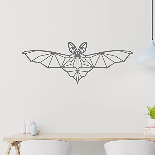 Fledermaus Polygon Wandtattoo Wandaufkleber Wall Sticker - Dekoration, Küche, Wohnzimmer, Schlafzimmer, Badezimmer