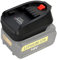 JANRI DW18BSC für Bosch 14,4 V 18 V System, grüne Haushalts- und Garten-Lithium-PBA-Elektrowerkzeuge, Konverter für Dewalt 18 V Lithium-Batterie auf Bosch 18 V PBA Akku