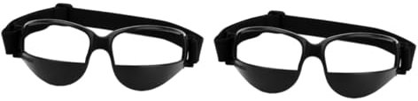 Parliky 2 Stücke Basketball Dribble Goggle-niedrigen Training Brille Sport Goggle Für Outdoor Basketball