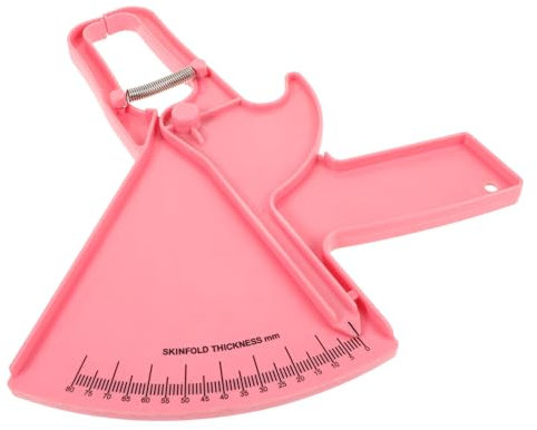 FOMIYES Körperfettmessschieber Aus Langlebigem Material Präzise Kalipermessung Skala Tragbares Handliches Körpermaßband Für Einfaches Body Fat Testen Und Messungen Mit Anleitung