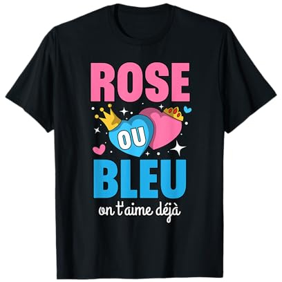 gender reveal Annonce sexe du bébé Baby shower surprise T-Shirt