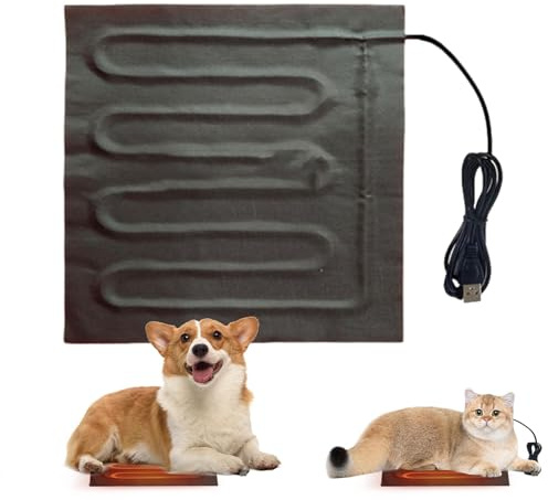 Tragbares Heizkissen | 5V Elektrischer USB Handfußwärmer | Wasserdicht Faltbar Elektrisches Kissen Beheiztes Pad für Winter Fuß, Nacken, Schultern und Rücken Entlastung