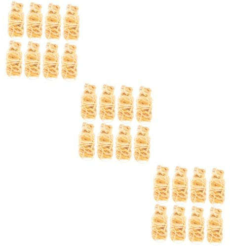 TOYANDONA 3 Series Iniciadores De Portátiles De Madera para Camping De Herramientas Prácticas para Encender BBQ Accesorios De Camping para Exploración Al Aire 8 Piezas*3