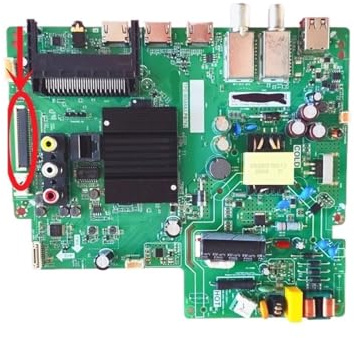 Logic Board Inverter, Kompatibel Mit Xiaomi, TV L32M5-5ASP Netzwerk-Motherboard TPD.MS6683.PB792 ..PB791 L32M5-5ARU L32M6-6ARG L32M6-6AEU Zur Reparatur Und For Austausch(Large interface)