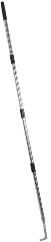 Fockety Ensemble d'outils pour désherber Les Fissures, Outil Manuel 2 en 1 avec Manche Long réglable, pour éliminer Les Mauvaises Herbes dans Les allées, Les terrasses et Les pavés