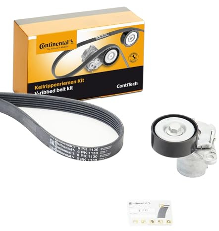Continental Ctam Keilrippenriemen-Satz passend für A1 A3 A4 A5 A6 A7 A8 Q2