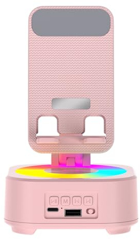 Generisch Soporte de teléfono móvil con altavoz, sonido claro portátil gadgets, soporte para teléfono móvil, altavoz - para familia, amigos, transmisión en , juegos, hogar, interior, oficina