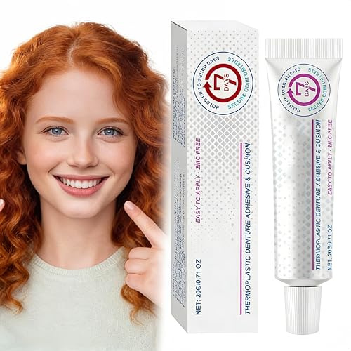 Dental Adhesive,Colle Dentaire Extra Forte,Adhésif pour Prothèse Dentaire,Fixation Extra Forte,Colle Adhésif pour Dentier,Adhésif Thermoplastique pour Prothèses Dentaires,Colle Forte pour Dents (1pc)
