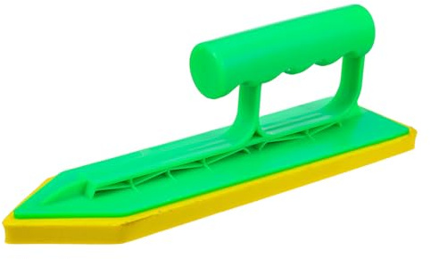 VANZACK Llana para Juntas para Acabado Liso y Limpieza con Esponja de Plástico y Eva Herramienta Portátil para Alicatado de Azulejos en Instalaciones de Baño