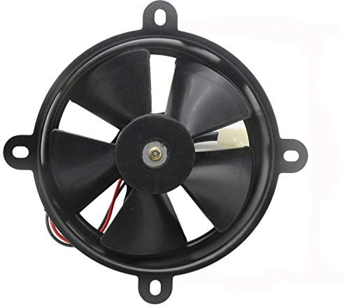 C-FUNN Elektrischer Motorrad-Kühlventilator passend für 150 cc 250 cc Quad Dirt Bike ATV Buggy