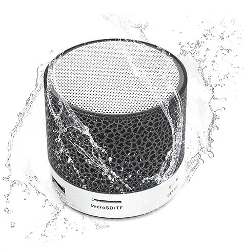 Queen.Y Mini Altoparlante Bluetooth Portatile Cassa, Altoparlante Wireless Altoparlante Portatile Subwoofer Usb Lettore Musicale Supporto Impermeabile Scheda TF U-Disk