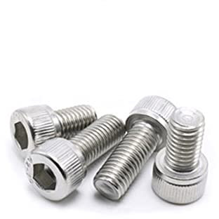 LAZIRO M7 Bolzen Innensechskant Rändelschraube Stahlbolzen Schrauben M7 X 30mm 5St