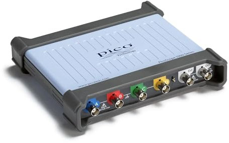PicoScope 5443D Oscilloscope 4 channel 100 MHz 256 MS FlexRes USB PC Digital with probes, PS7 Software