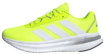 adidas Galaxy 7 Running Shoes, Scarpe da Corsa Uomo, Lucid Lemon Ftwr Bianco Halo Argento, 45 1/3 EU