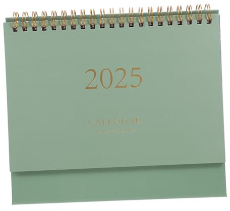 DOITOOL Calendario De Escritorio 2025 Papel Flip Calendario Desk Decoración Estética