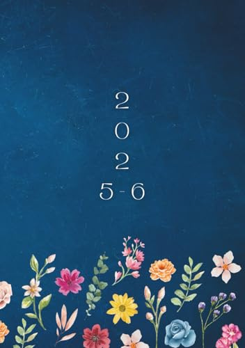 2025-2026: Kleiner Dicker A5 Kalender 1 Tag 1 Seite | Taschenformat Kalenderbuch 392 Seiten | Terminplaner Notizbuch Tagesplaner für Alltag, Büro, Familie & Erzieher
