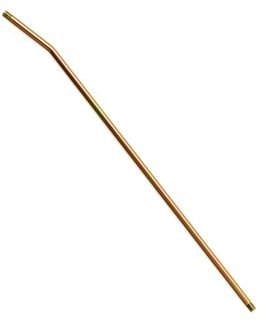 Tubo de ajuste de grasa de largo alcance - Herramienta de lubricación de metal de 19.6 pulgadas, Extensión de aplicación manual de grasa | Equipo de lubricación profesional para áreas difíciles de alc