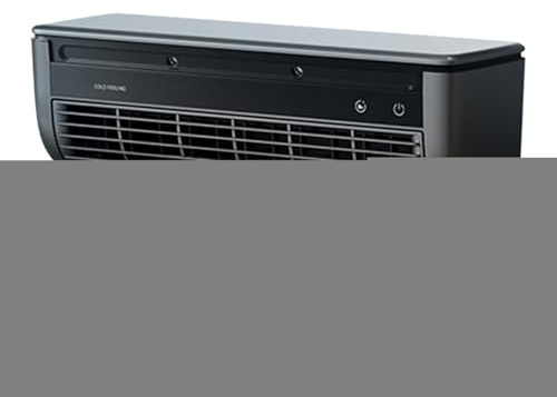 Ventilatore portatile per condizionatore d'aria, dispositivo di raffreddamento ABS, batteria ricaricabile USB da 6000 mAh, ventilatore a tre velocità, raffreddamento a semiconduttore, per
